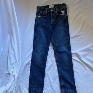 Women's Agolde Los Angeles High Rise Riley Jean high rise crop size 25